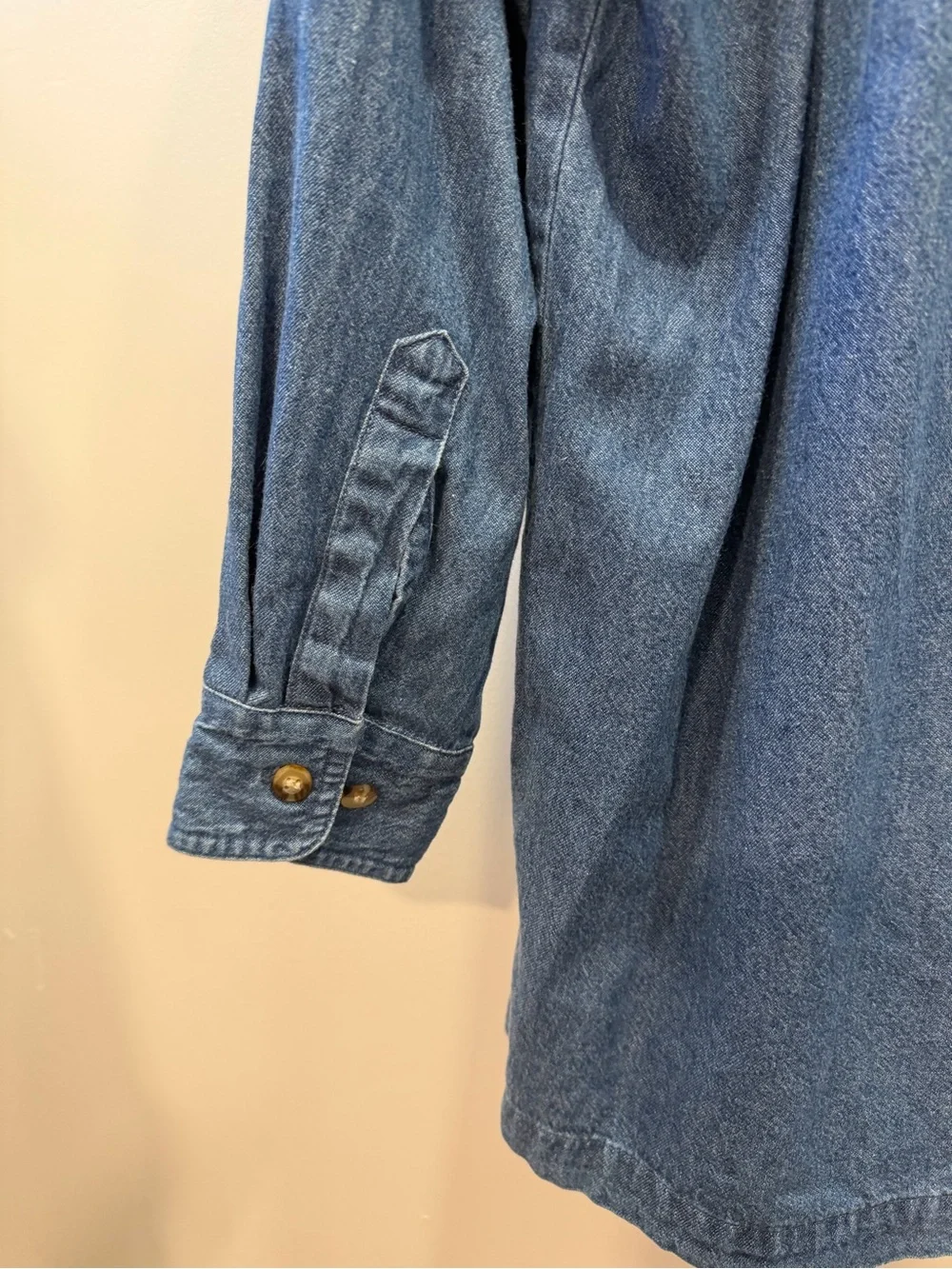 VINTAGE PAUL HARRIS DENIM Embroidered Fireworks Button-Up Shirt - Picture 5 of 5